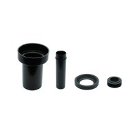 KIT JUEGO CONEXIONES INODORO A PARED DUPLO IN-WALL ROCA